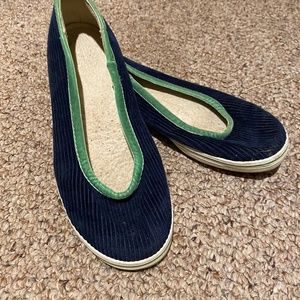 LL Bean lined fall flats